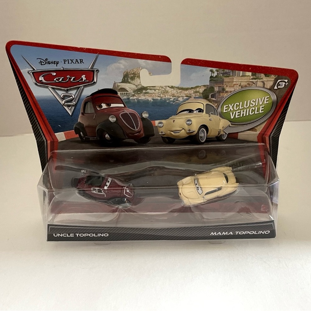 Cars Uncle Topolino and Mama Topolino Toy Set